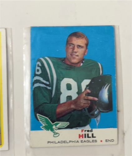 1969 Topps #130 Fred Hill — front