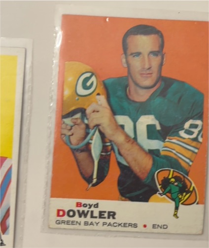 1969 Topps #33 Boyd Dowler — front
