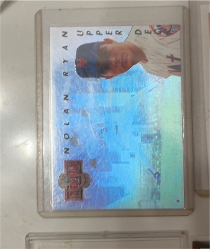 1993 Upper Deck Then and Now #TN5 Nolan Ryan — front
