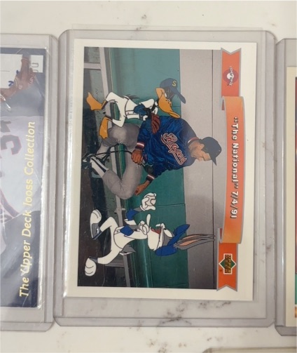 1991 Upper Deck #7/4/91 Nolan Ryan — front