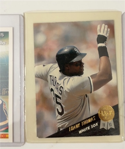 1993 Leaf #195 Frank Thomas — front