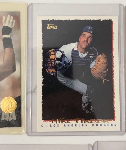1995 Topps #446 Mike Piazza — front
