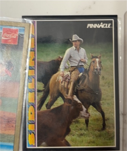 1992 Pinnacle #294 Nolan Ryan Sidelines Cattle Rancher — front