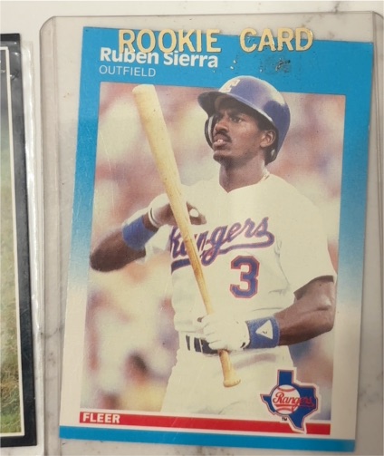 1987 Fleer #138 Ruben Sierra — front