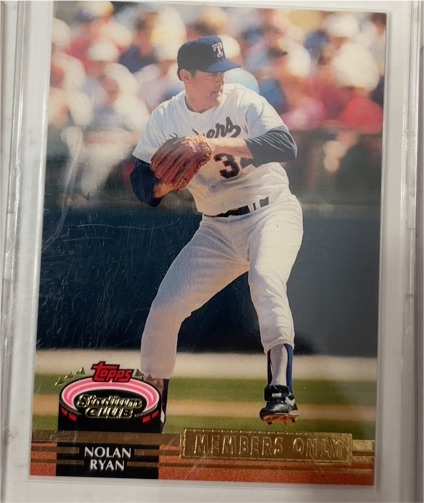 1992 Topps Stadium Club Members Only #NNO Nolan Ryan — front