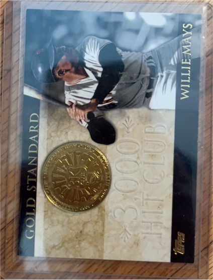2012 Topps Gold Standard #GS-30 Willie Mays — front