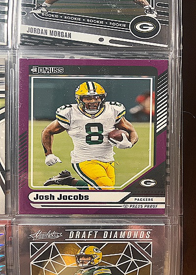 2024 Panini Donruss #245 Josh Jacobs — front
