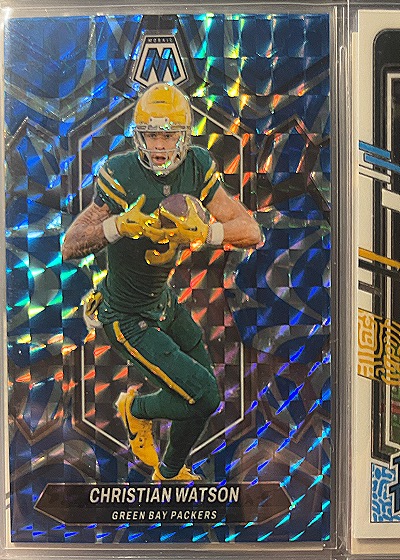 2024 Panini Mosaic #80 Christian Watson — front