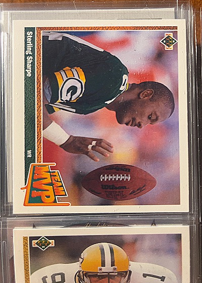 1991 Upper Deck #459 Sterling Sharpe — front