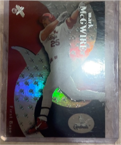 2000 Fleer E-X #13 Mark McGwire — front