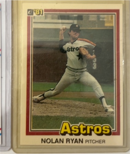1981 Donruss #260 Nolan Ryan — front