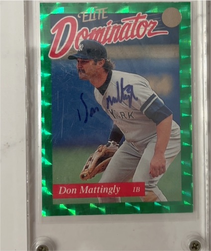 1993 Donruss Elite Dominator #6 Don Mattingly — front