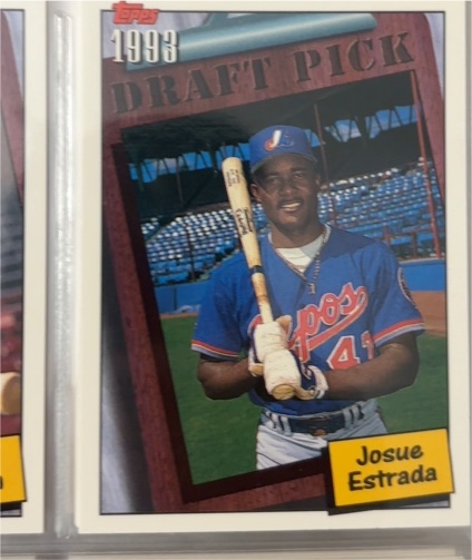 1994 Topps #741 Josue Estrada — front