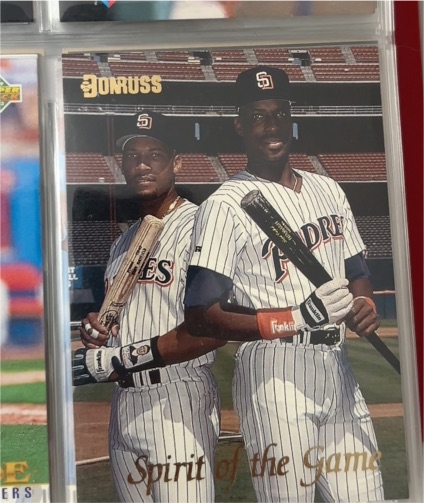 1993 Donruss Spirit of the Game #SG12 Gary Sheffield/Fred McGriff — front