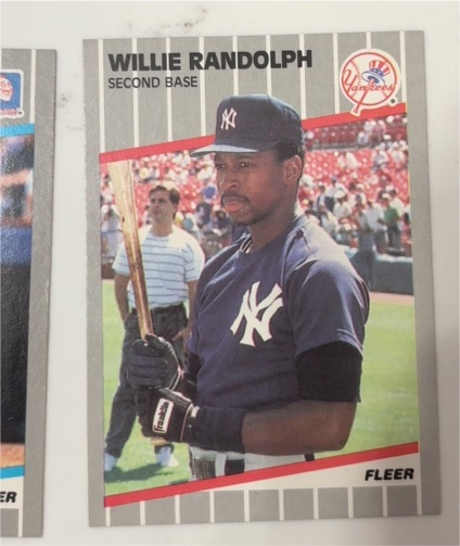 1989 Fleer #265 Willie Randolph — front