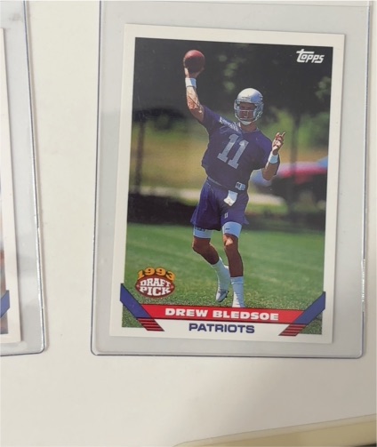 1993 Topps #130 Drew Bledsoe — front