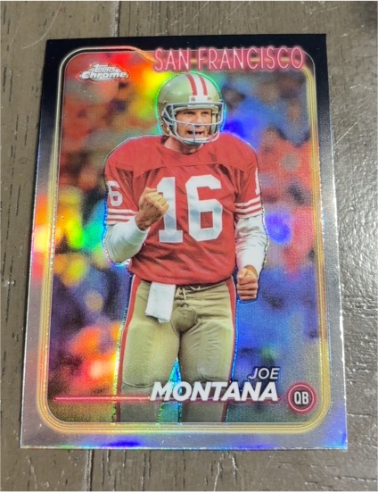 2024 Topps Chrome #177 Joe Montana — front