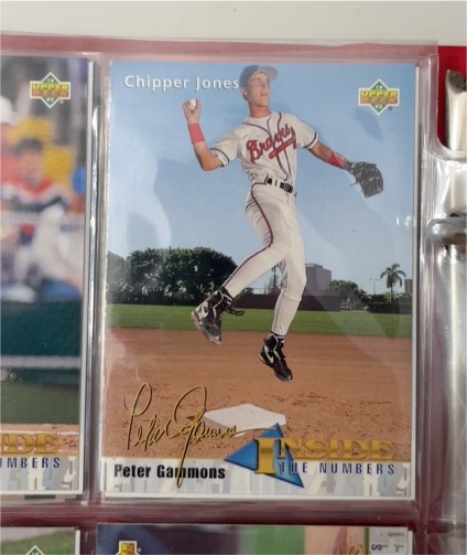 1993 Upper Deck #459 Chipper Jones — front
