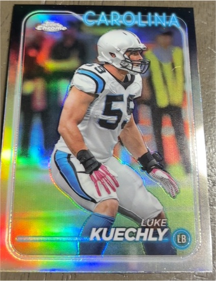 2024 Topps Chrome #13 Luke Kuechly — front