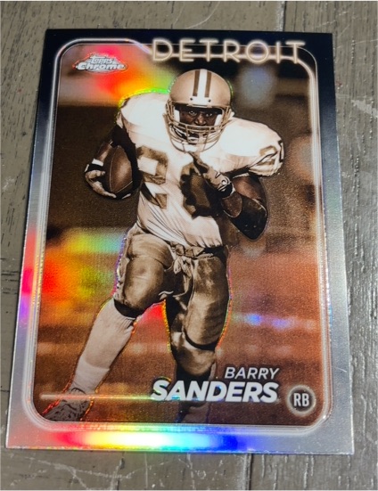 2024 Topps Chrome #67 Barry Sanders — front
