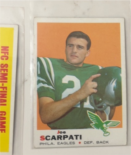 1969 Topps #176 Joe Scarpati — front