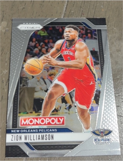 2024-25 Panini Prizm Monopoly #61 Zion Williamson — front