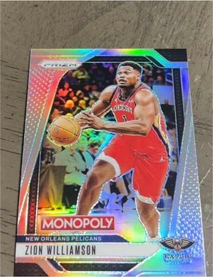 2024-25 Panini Prizm Monopoly #61 Zion Williamson — front