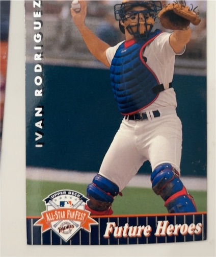 1992 Upper Deck All-Star FanFest #2 Ivan Rodriguez — front