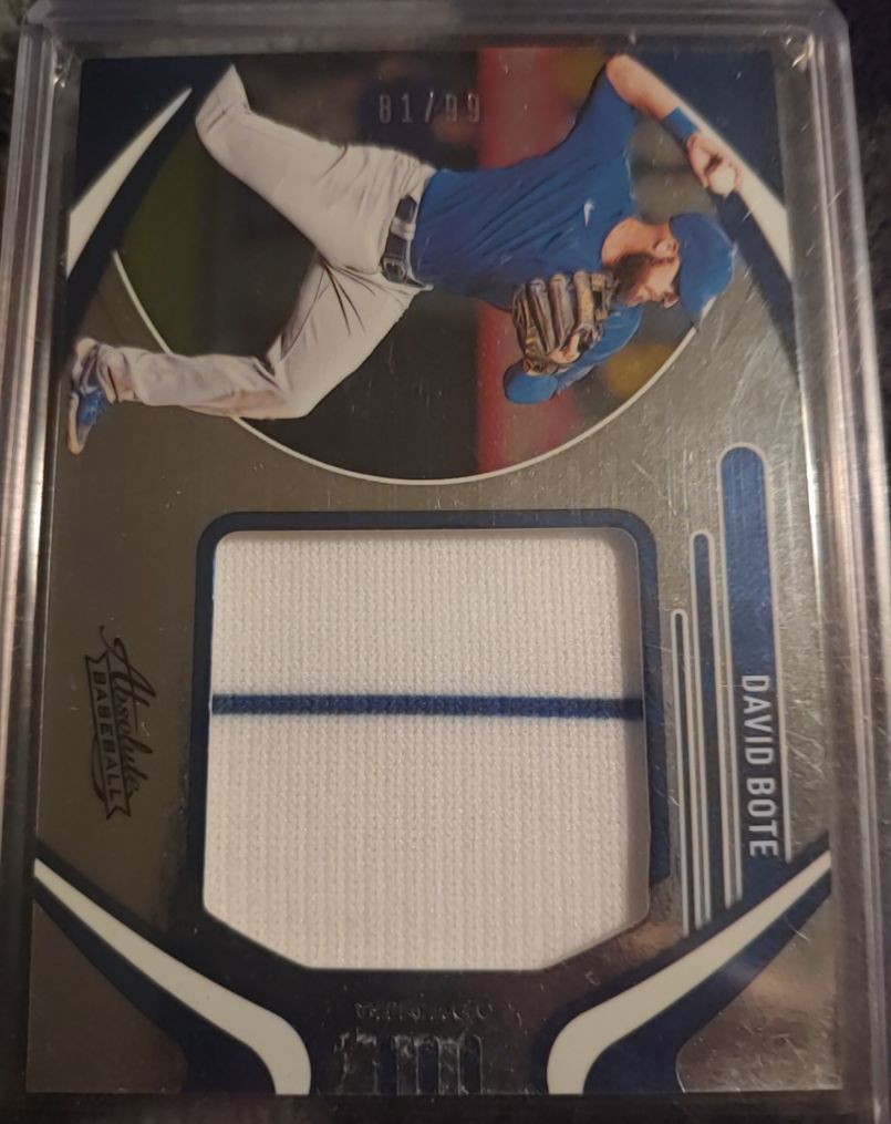 2022 Panini Absolute #P-DB David Bote — front
