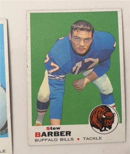 1969 Topps #242 Stew Barber — front