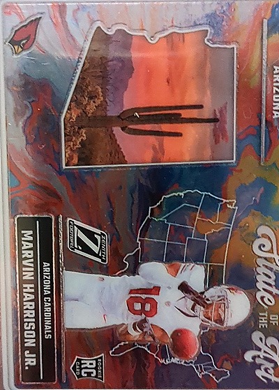 2024 Panini Zenith State of the Art #22 Marvin Harrison Jr. — front