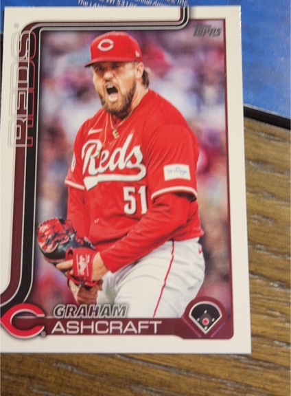 2025 Topps Series 2 #626 Graham Ashcraft — front