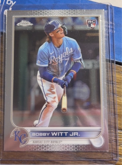 2022 Topps Chrome Update #USC35 Bobby Witt Jr. — front