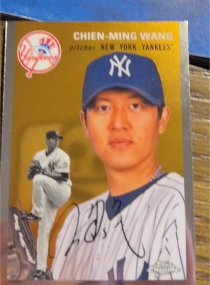 2023 Topps Chrome Platinum Anniversary #161 Chien-Ming Wang — front