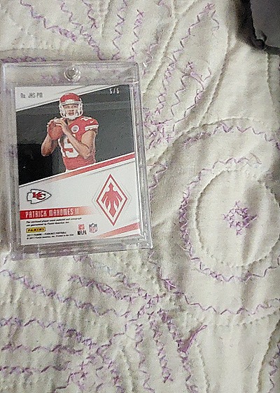 2022 Panini Flawless #85 Patrick Mahomes II — back