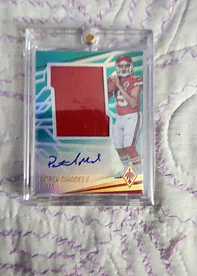 2017 Panini Phoenix Rookie Patch Autograph #RPA Patrick Mahomes II — front
