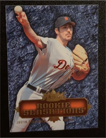 2007 Fleer Rookie Sensations #RS-JV Justin Verlander — front