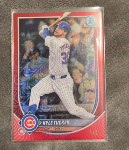 2025 Bowman Chrome #43 Kyle Tucker — front
