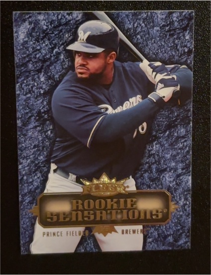 2007 Fleer Rookie Sensations #RS-PF Prince Fielder — front