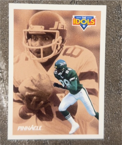1991 Pinnacle #380 Wayne Chrebet — front