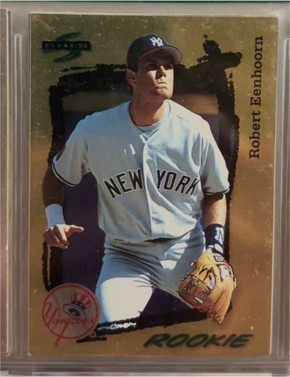 1995 Score Gold Rush #281 Robert Eenhoorn Rookie — front