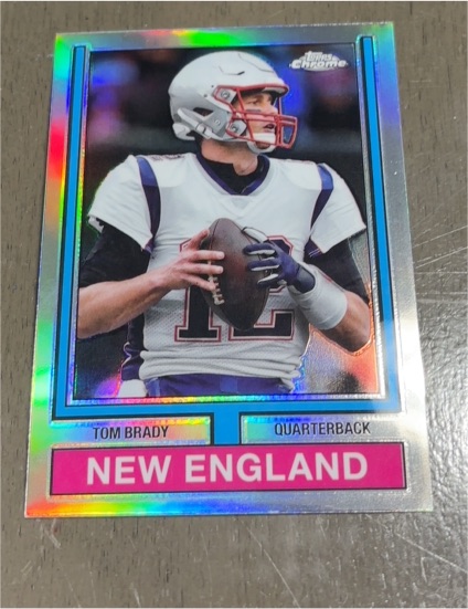 2024 Topps Chrome 1974 Throwback #74TF-16 Tom Brady — front