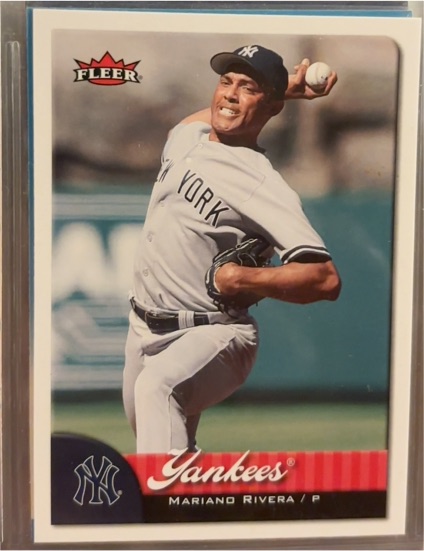 2007 Fleer #126 Mariano Rivera — front