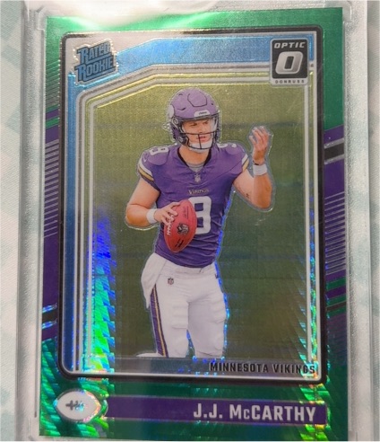 2024 Panini Donruss Optic #235 J.J. McCarthy — front