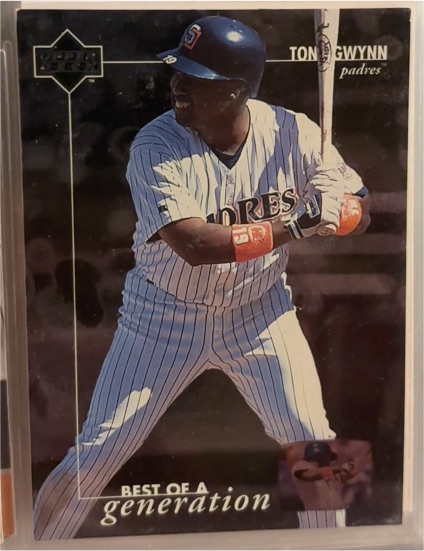 1996 Upper Deck #377 Tony Gwynn — front