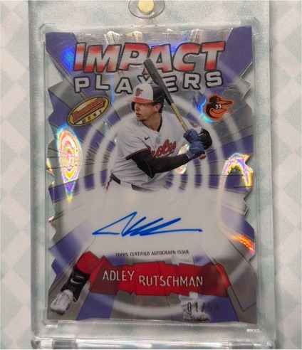 2024 Bowman's Best Impact Players #IPA-AR Adley Rutschman — front