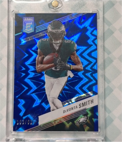 2023 Panini Elite Status #DeVonta Smith — front