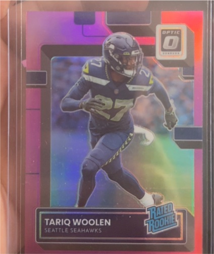 2022 Donruss Optic #298 Tariq Woolen — front