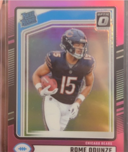 2024 Panini Donruss Optic #309 Rome Odunze — front