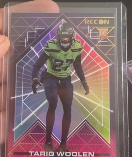 2022 Panini Chronicles Recon #REC-16 Tariq Woolen — front